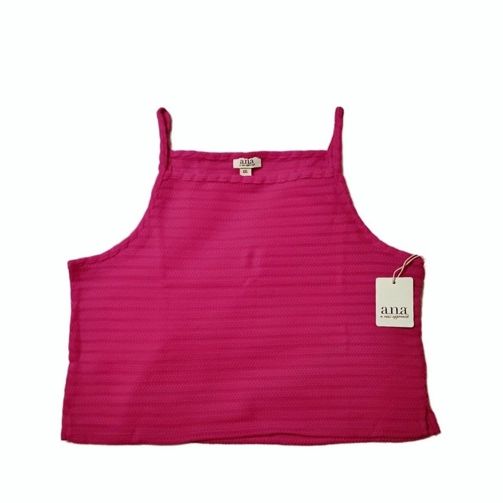 Girl's A.N.A. Pink Sleeveless Tank Top- Size XXL